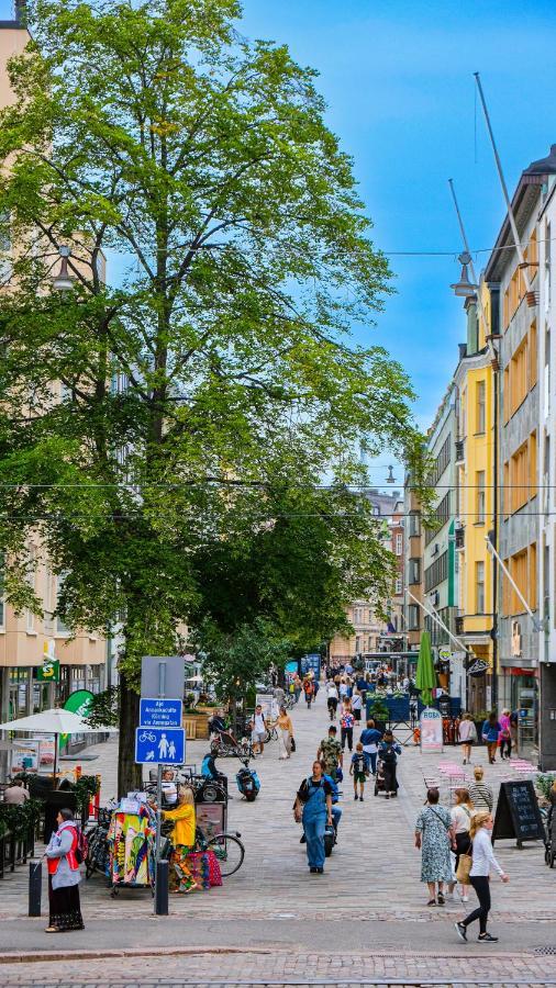 Nice Studio Apartment On A Pedestrian Street Helsinki Exterior photo